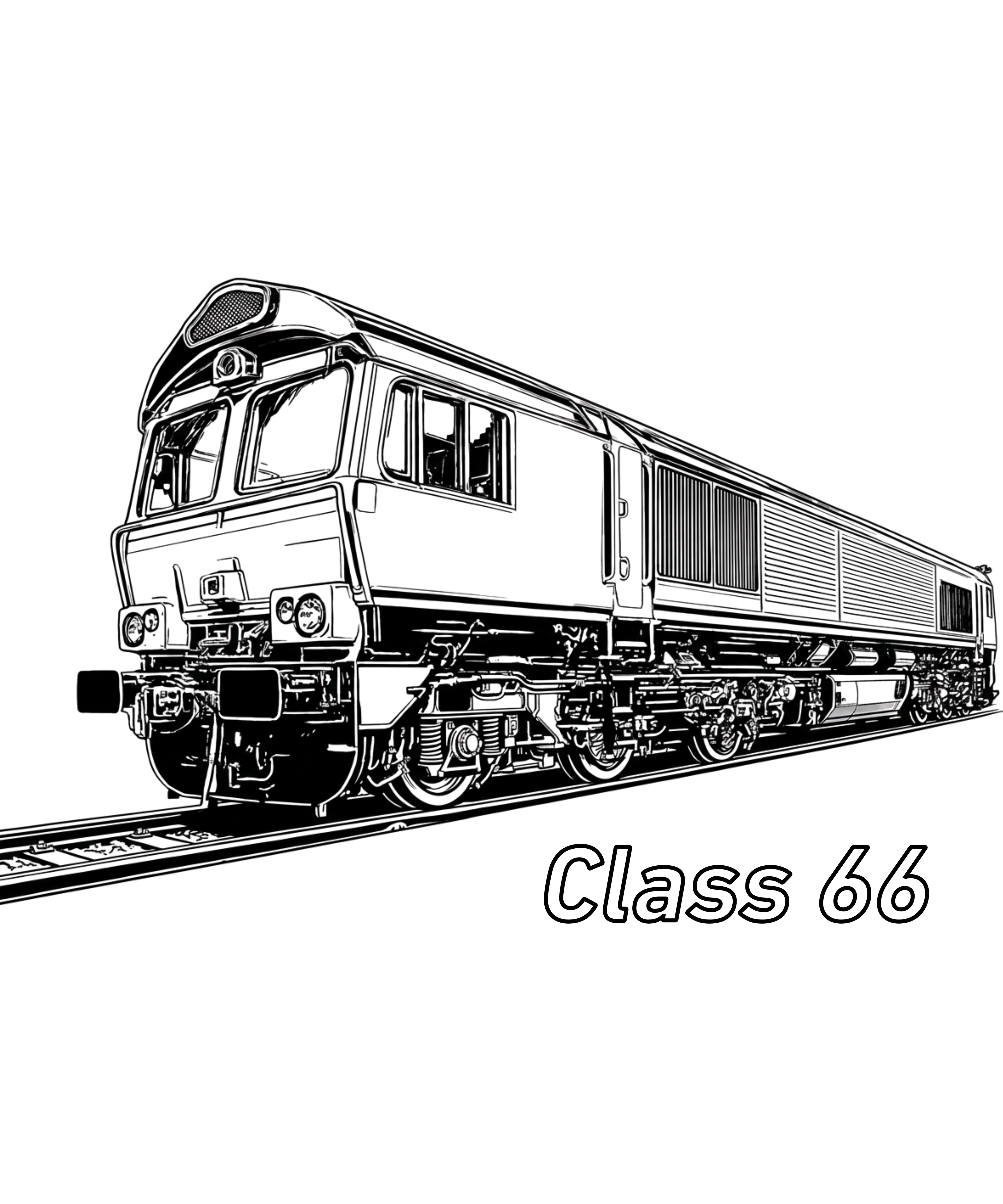 Class 66 Diesel Locomotive