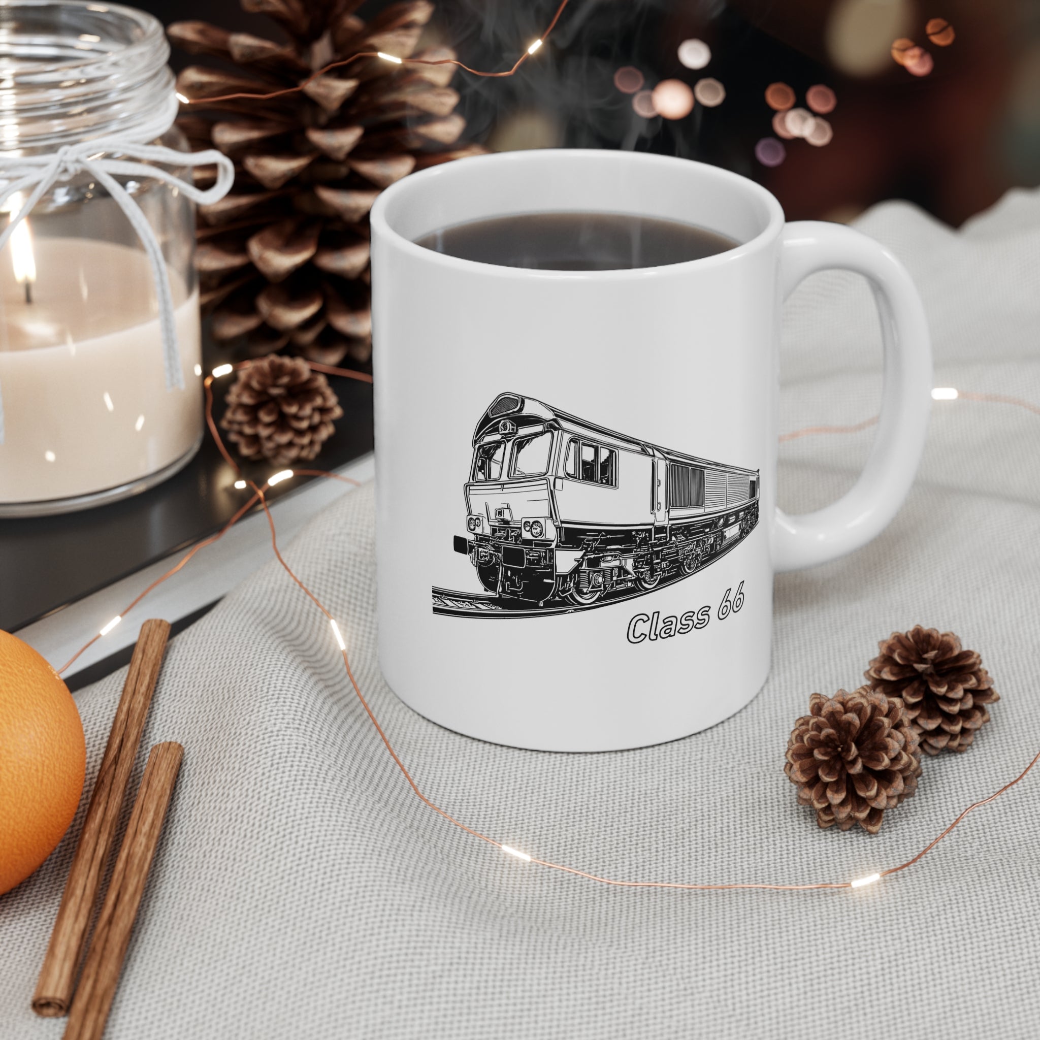 Class 66 Locomotive Mug